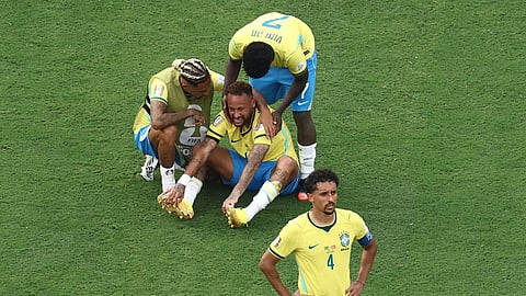 Neymar Jr after the match against Norway