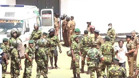 Sri Lanka prison clash