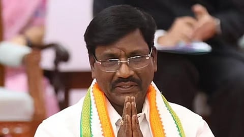Higher Education Minister P Viswanathan 