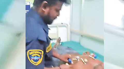 Guard seen taking patient's ECG at Alangudi GH, viral video sparks outrage