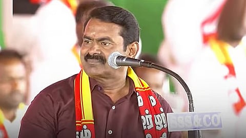 Naam Tamilar Katchi chief coordinator Seeman