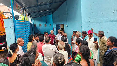 Kavignar Kannadasan Nagar residents met the ward engineer on July 10 and submitted a petition seeking immediate action to the issue.