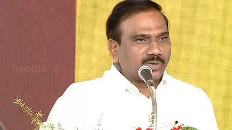 DMK leader A Raja