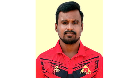 DT Chandrasekar was star of TNCA's first division action on Sunday 