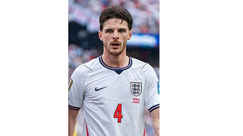 England Mid-fielder Declan Rice 