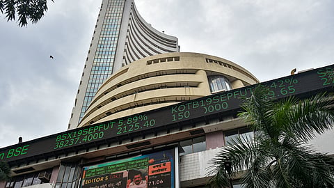 Bombay Stock Exchange (BSE), in Mumbai