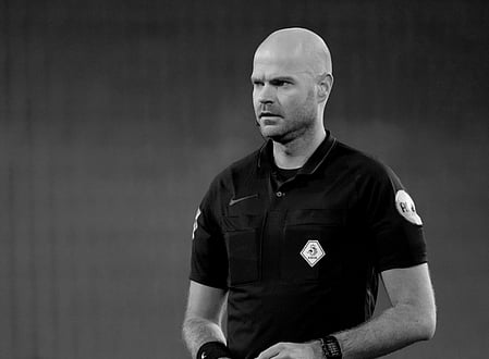 Dutch football football referee Rob Dieperink