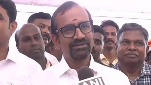 Minister for Food and Civil Supplies P Venkataramanan