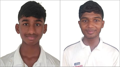 (L-R) Abinav and Rithaesh