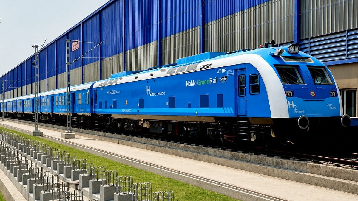 India's first hydrogen train equipped with multi-layer safety systems