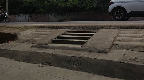Laying of Nanjundapuram Road sans proper milling in Coimbatore has led to an increase in height