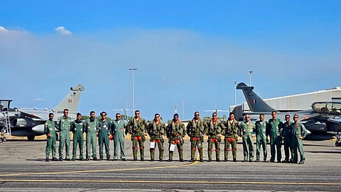 IAF Rafale contingent arrives in Australia for Exercise Pitch Black 2026.