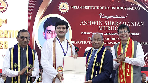 Addressing the 63rd Convocation as the chief guest, President Mwinyi said the graduating class was stepping into a world being reshaped by artificial intelligence, robotics, biotechnology and quantum technologies, where the true test of innovation would lie in its ability to advance society.