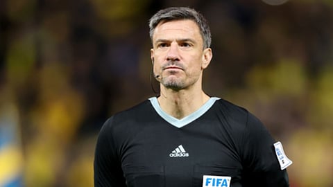Referee Slavko Vincic 