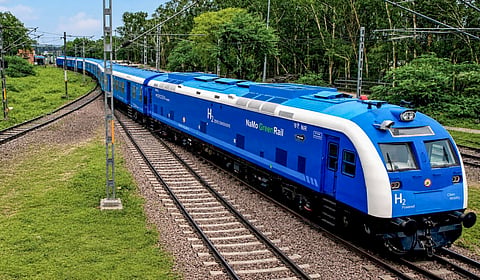  India's first hydrogen-powered train on July 17