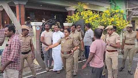 Police arrested Vilathikulam MLA GV Markandeyan over remarks against CM Vijay