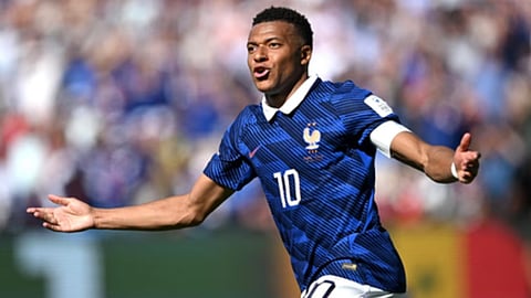 France Striker Kylian Mbappe 