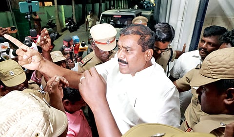 G V Markandeyan arrested