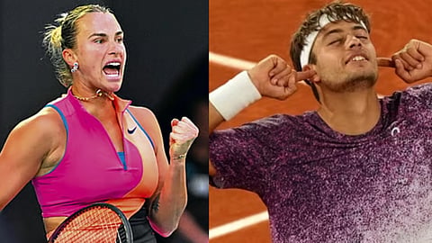 Aryna Sabalenka and Janik Sinner