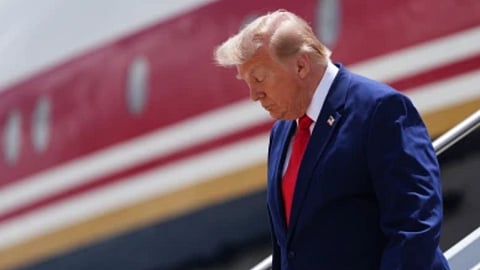 US President Donald Trump