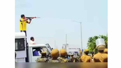 Screen grab of the Thoothukudi
shooting 
