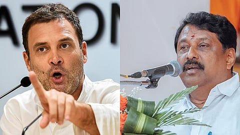 Rahul Gandhi and Nainar Nagenthran