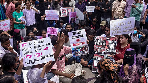 As student protests against the NEET-UG paper leak flared up, the Centre removed top bureaucrat Vineet Joshi as the higher education secretary late on Thursday night.