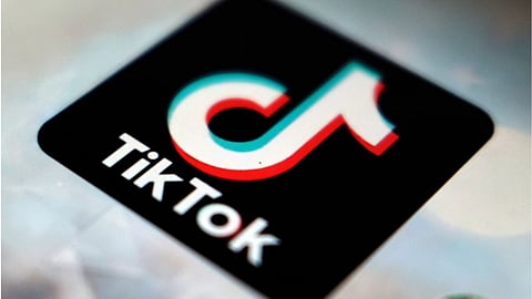 TikTok app logo, in Tokyo, Japan