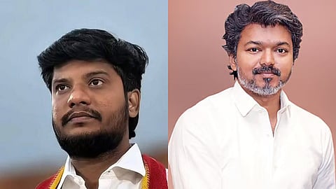 (L) Ramesh, (R) CM Vijay