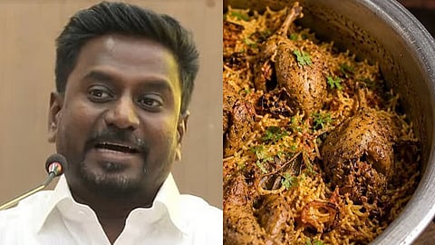 Chicken biryani once a week in noon meal scheme under consideration: Minister Rajmohan