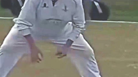 Brian Devine with the ‘click’ gesture that has now made headlines 