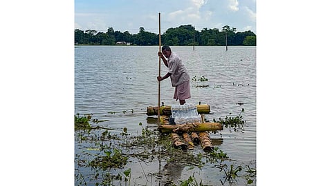 Assam flood: Nearly 13,000 families still living without electricity