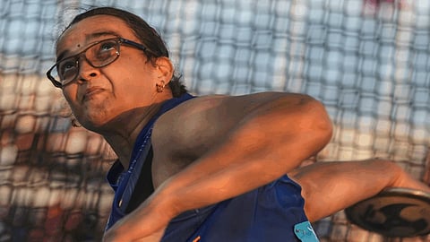 Indian discus thrower Seema Kaliramna