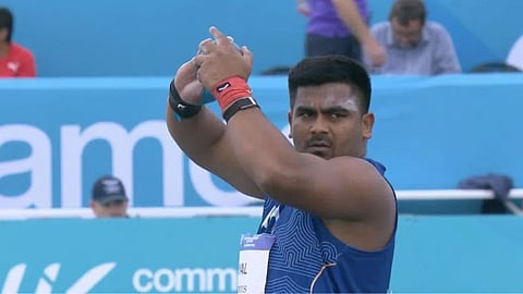 Indian para shot putter Soman Rana wins gold at the Commonwealth Games.
