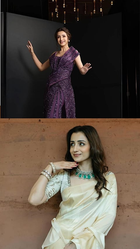 10 festive looks for inspiration from Trisha Krishnan