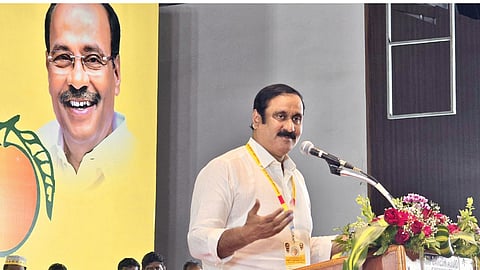 PMK president Anbumani Ramadoss