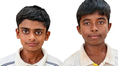 Coimbatore batters Dharshwinarya and Prakul
