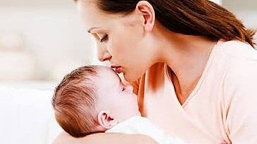 image of mother and child