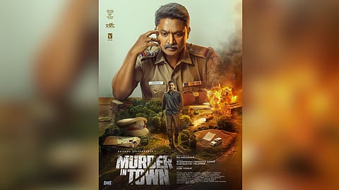 Director Karthik Subbaraj released the title and the first look poster of actor Krishna's 25th film, 'Murder in Town'.
