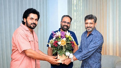 Actor Karthi is set to team up with director Mohan Raja for the first time in an upcoming project.