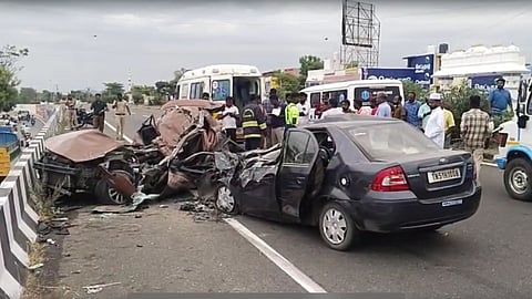Five from Chennai killed in a road accident in Madurai