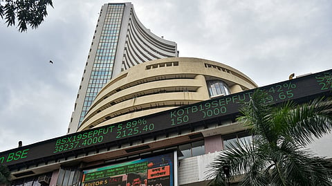 Bombay Stock Exchange (BSE), in Mumbai