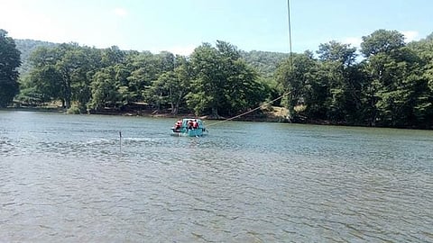 Water from the Cauvery was heading towards the Stanley reservoir at Mettur