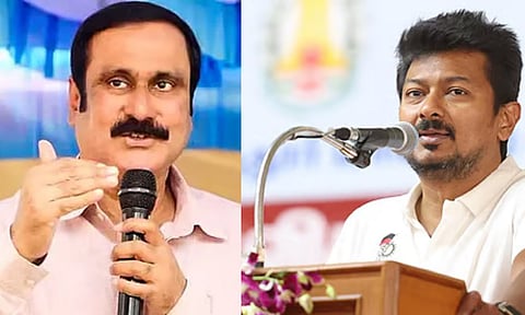 PMK's Anbumani condemns Udhayanidhi's remarks, arrest