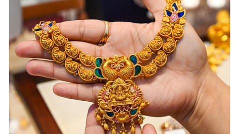 Gold necklace