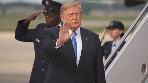 US President Donald Trump