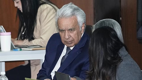 Former Ecuadorian President Lenin Moreno