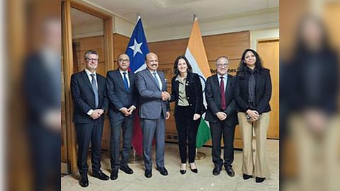 Commerce Secretary Shri Rajesh Agrawal Meets Chilean Vice-Minister Paula Estévez Weinstein
