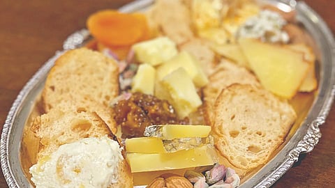 Chesse plate made with Kase chesse