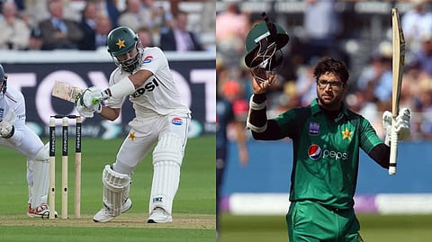 Mohammed Rizwan (L), Imam Ul Haq (R)